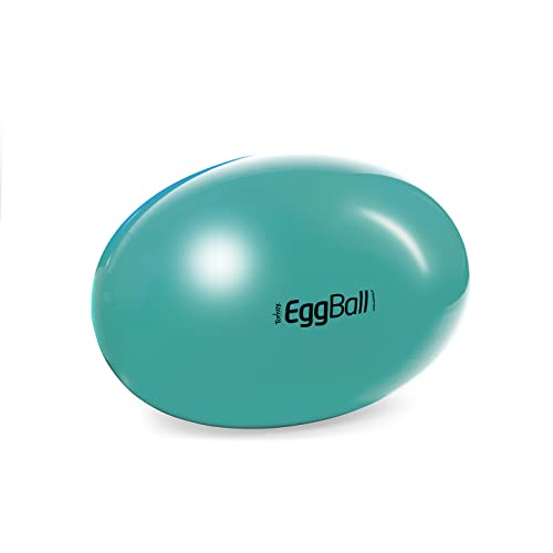 PEZZI Original Pezziball Eggball Egg-Gymnastikball 65 cm grün von TONKEY ACTIVE LIFE