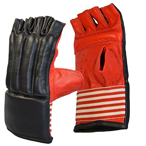 PHOENIX Sandsackhandschuhe Leder offene Finger PHOENIX Sandsackhandschuhe Leder offene Finger von Phoenix