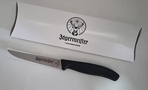 Barmesser von Jägermeister in Verpackung von Jägermeister