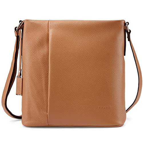 Picard, Damen Schultertasche in der Farbe Braun, aus Leder und aus der Serie Pure, Verstellbarer Gurt, 94272C3210 Picard, Damen Schultertasche in der Farbe Braun, aus Leder und aus der Serie Pure, Verstellbarer Gurt, 94272C3210 von Picard