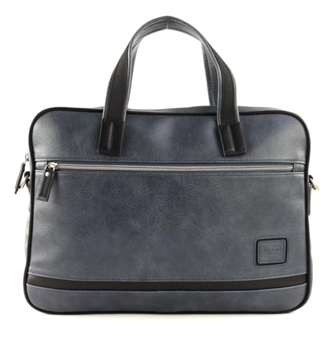 Picard, Männer Laptoptasche, in der Farbe Jeans-Blau, mit Lederoptik, 39cm, mit Zwei Henkel, 24631U505Y Picard, Männer Laptoptasche, in der Farbe Jeans-Blau, mit Lederoptik, 39cm, mit Zwei Henkel, 24631U505Y von Picard