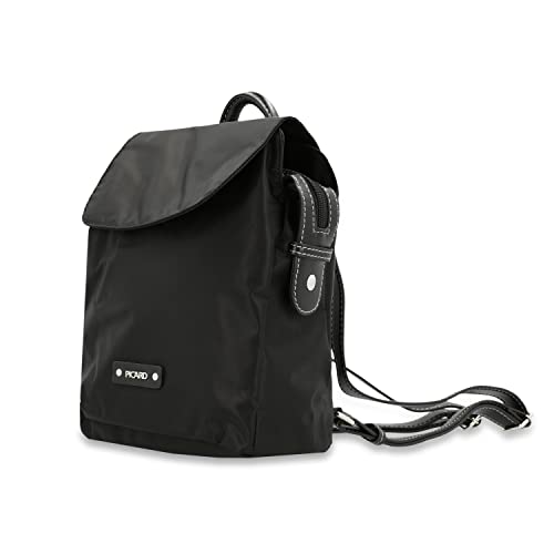 Picard Damen Rucksack Sonja 3117 aus Nylon mit Reißverschluss in der Farbe Schwarz, 22x26x14cm, 311758L001 Picard Damen Rucksack Sonja 3117 aus Nylon mit Reißverschluss in der Farbe Schwarz, 22x26x14cm, 311758L001 von Picard