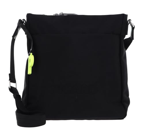 Picard Damen Schultertasche LuckyOne 3242 aus Nylon mit Reissverschluss in der Farbe Schwarz, 28x27x8 cm, 32424U9001 Picard Damen Schultertasche LuckyOne 3242 aus Nylon mit Reissverschluss in der Farbe Schwarz, 28x27x8 cm, 32424U9001 von Picard
