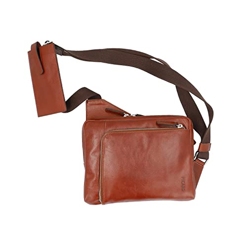 Picard Herren Cross-Body Umhängetasche BUDDY aus Echtleder Klein | mit Reißverschluss | Cross-Body Umhängetasche | Alltag, Ausgehen Picard Herren Cross-Body Umhängetasche BUDDY aus Echtleder Klein | mit Reißverschluss | Cross-Body Umhängetasche | Alltag, Ausgehen von Picard