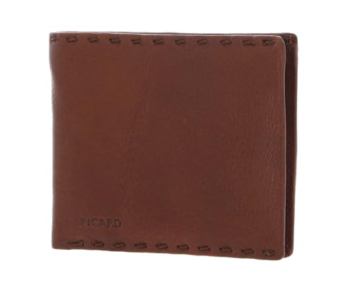 Picard Herren Geldbeutel Ranger 1 aus Rinderleder und RFID-Schutz in der Farbe Cognac, 11864M4210 Picard Herren Geldbeutel Ranger 1 aus Rinderleder und RFID-Schutz in der Farbe Cognac, 11864M4210 von Picard