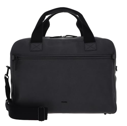 Picard Reisetasche Casual Weekender aus Leder in der Farbe schwarz/grau, Maße: 46x18x33cm, 55442W6001 Picard Reisetasche Casual Weekender aus Leder in der Farbe schwarz/grau, Maße: 46x18x33cm, 55442W6001 von Picard
