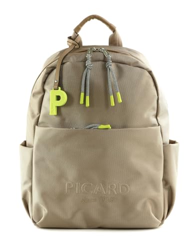 Picard Rucksäcke Lucky ONE für Damen aus Nylon in der Farbe Sand, Maße: 11,5x27x31 cm, 32444U9081 Picard Rucksäcke Lucky ONE für Damen aus Nylon in der Farbe Sand, Maße: 11,5x27x31 cm, 32444U9081 von Picard