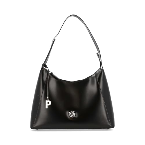 Picard Damen Schultertasche BLACK TIE aus Echtleder Mittel | mit Reißverschluss | Schultertasche | Alltag, Ausgehen Picard Damen Schultertasche BLACK TIE aus Echtleder Mittel | mit Reißverschluss | Schultertasche | Alltag, Ausgehen von Picard