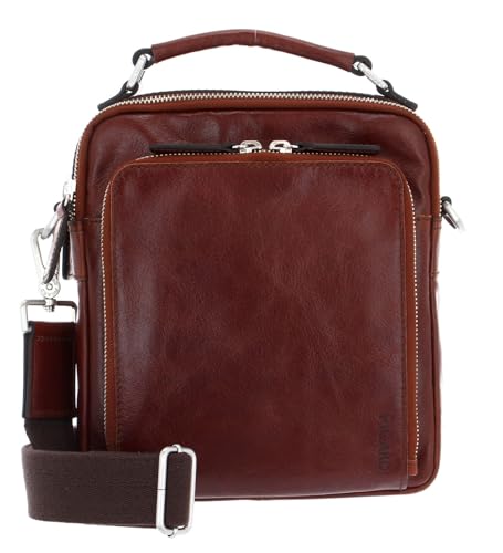 Picard Schultertasche aus Wasserbüffelleder mit Reißverschluss in der Farbe Cognac Braun, 520851B210 Picard Schultertasche aus Wasserbüffelleder mit Reißverschluss in der Farbe Cognac Braun, 520851B210 von Picard