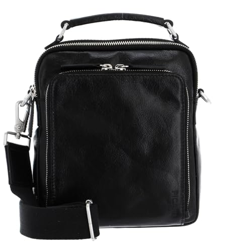 Picard Schultertasche aus Wasserbüffelleder mit Reißverschluss in der Farbe Schwarz,520851B001 Picard Schultertasche aus Wasserbüffelleder mit Reißverschluss in der Farbe Schwarz,520851B001 von Picard