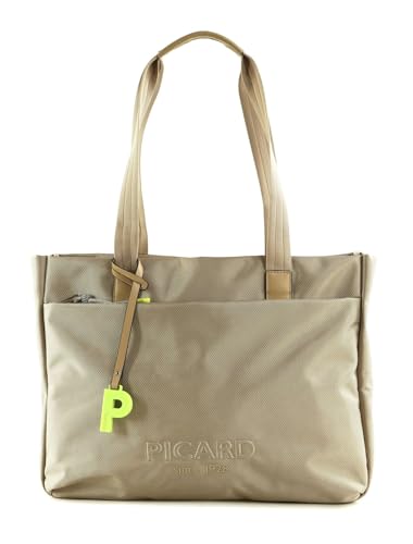 Picard Shopper LUCKY ONE für Damen aus Nylon in der Farbe Sand, Maße: 10x38x28 cm, 32454U9081 von Picard