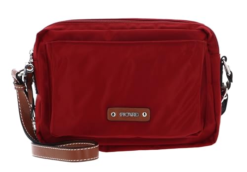 Picard Shopper Sonja für Damen aus Nylon in der Farbe ROT, Maße: 6x22x15 cm, 325258L087 Picard Shopper Sonja für Damen aus Nylon in der Farbe ROT, Maße: 6x22x15 cm, 325258L087 von Picard
