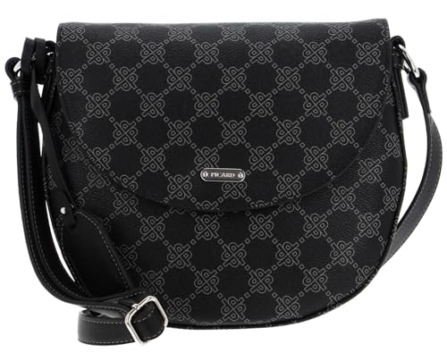 Picard Umhängetasche Euphoria 7776 für Damen aus Synthetik in der Farbe Schwarz, 25 x 22 x 7 cm, 77763M6001 Picard Umhängetasche Euphoria 7776 für Damen aus Synthetik in der Farbe Schwarz, 25 x 22 x 7 cm, 77763M6001 von Picard