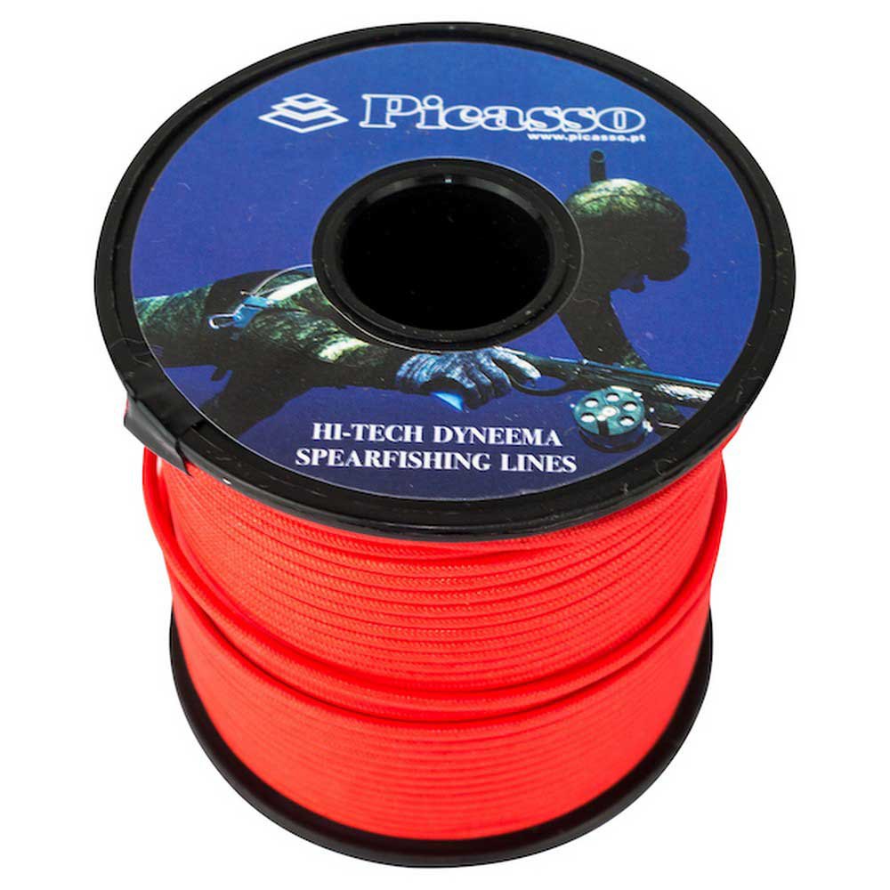 Picasso Dyneema For Warhead 1.9 Mm Coil 50 M Rot von Picasso