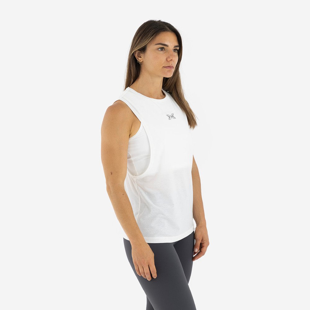 Picsil Premium Sleeveless T-shirt Weiß XL Frau von Picsil