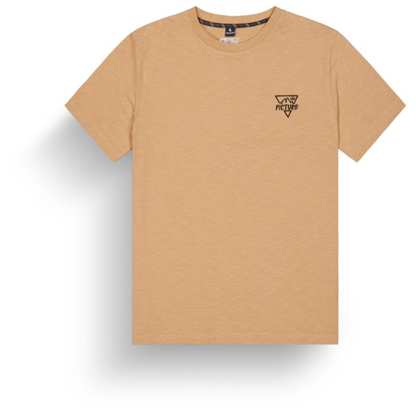 Picture - Adak Tee - T-Shirt Gr L beige von Picture