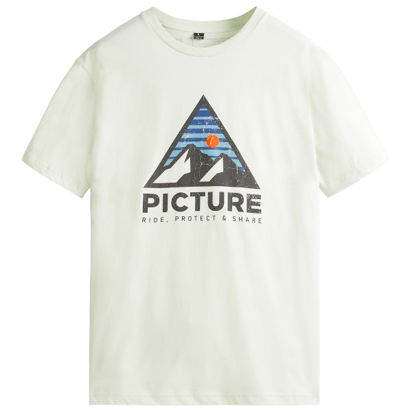 Picture - Authentic Tee - T-Shirt Gr L weiß von Picture