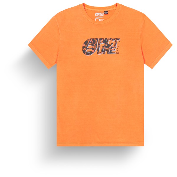 Picture - Basement Leo Tee - T-Shirt Gr XL orange von Picture