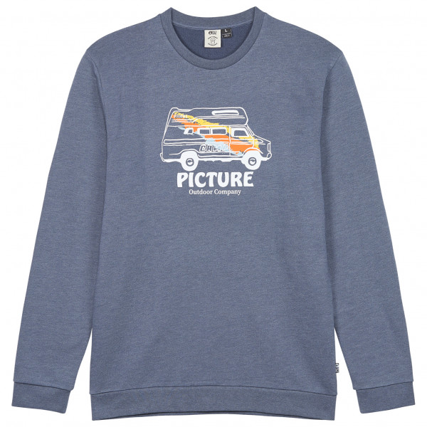 Picture - Custom Van Crew - Pullover Gr S grau von Picture