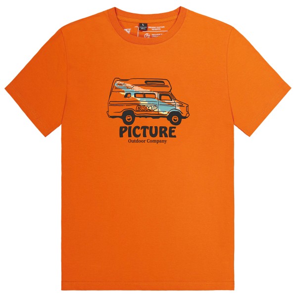 Picture - Custom Van Tee - T-Shirt Gr L orange von Picture