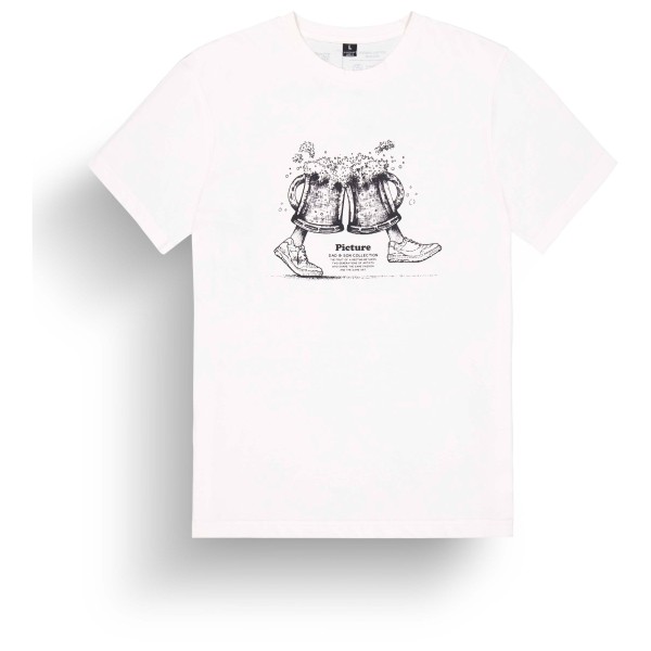 Picture - D&S Boathouse Tee - T-Shirt Gr S weiß von Picture