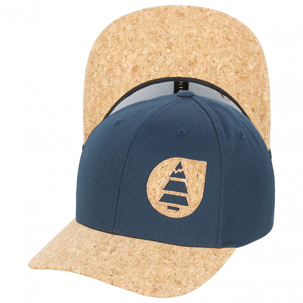 Picture - Lines Baseball Cap - Cap Gr One Size beige/blau von Picture