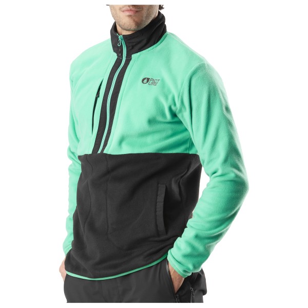 Picture - Mathew 1/4 Fleece - Fleecepullover Gr S türkis Picture - Mathew 1/4 Fleece - Fleecepullover Gr S türkis von Picture