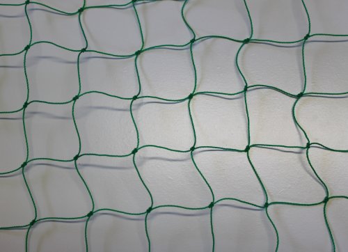 Pieloba Ballfangnetz - Ballnetz - Netz - grün - Masche 5 cm - Stärke: 1,2 mm - Größe: 5,00 m x 10 m von Pieloba