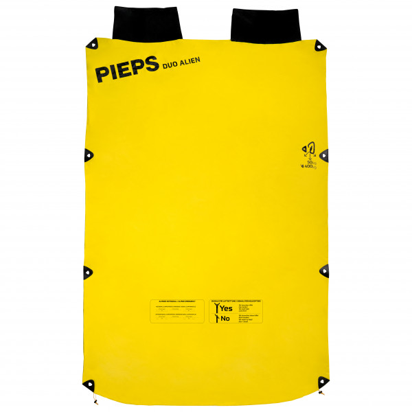 Pieps - Bivy Duo Alien - Biwaksack Gr 200 x 136 cm gelb von Pieps