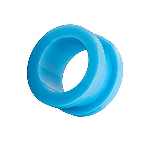 Piercingfaktor Flesh Tunnel Ohr Schraub Ear Plug Piercing Kunststoff Acryl Schraubverschluss Rund Creole 16mm Aqua Piercingfaktor Flesh Tunnel Ohr Schraub Ear Plug Piercing Kunststoff Acryl Schraubverschluss Rund Creole 16mm Aqua von Piercingfaktor