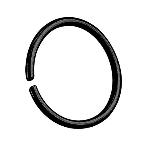 Piercingfaktor Universal Continuous Piercing biegbarer Fake Hoop Ring Septum Tragus Helix Ohr Nase Lippe Nasenring Nasenpiercing Schwarz 1.2mm x 8mm Piercingfaktor Universal Continuous Piercing biegbarer Fake Hoop Ring Septum Tragus Helix Ohr Nase Lippe Nasenring Nasenpiercing Schwarz 1.2mm x 8mm von Piercingfaktor