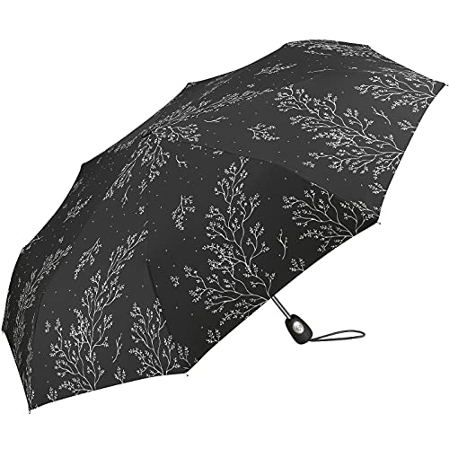 Pierre Cardin Taschenschirm Easymatic Light Provence - Black, 101 cm Pierre Cardin Taschenschirm Easymatic Light Provence - Black, 101 cm von Pierre Cardin