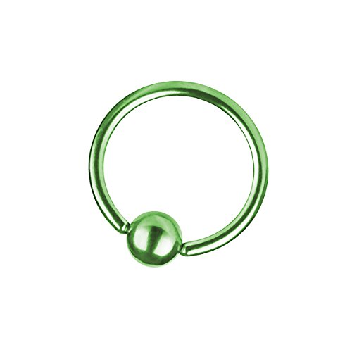 Piersando BCR Big Captive Bead Ring Piercing Klemmring Kristall Klemm Kugel für Septum Brust Tragus Helix Nase Lippe Ohr Intim Nippel Grün 1,2mm x 8mm x 3mm Piersando BCR Big Captive Bead Ring Piercing Klemmring Kristall Klemm Kugel für Septum Brust Tragus Helix Nase Lippe Ohr Intim Nippel Grün 1,2mm x 8mm x 3mm von Piersando