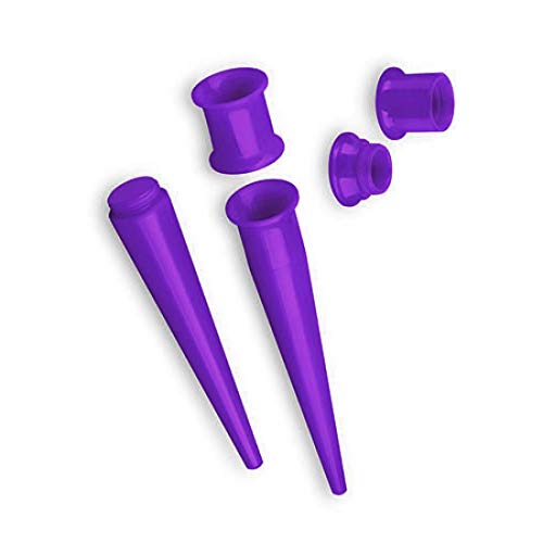 Piersando Dehnungsstab Ohr Piercing Dehnstift Dehner Ohrdehner Dehnstab Flesh Tunnel Plug Expander Taper Stab Gerade 12mm Lila Piersando Dehnungsstab Ohr Piercing Dehnstift Dehner Ohrdehner Dehnstab Flesh Tunnel Plug Expander Taper Stab Gerade 12mm Lila von Piersando