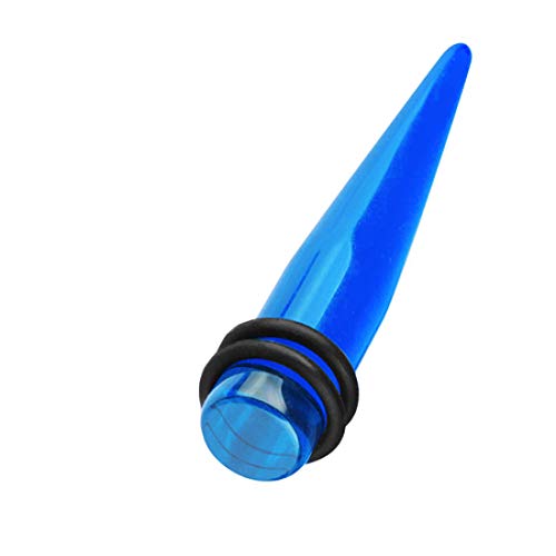 Piersando Dehnungsstab Ohr Piercing Dehnstift Dehner Ohrdehner Dehnstab Flesh Tunnel Plug Expander Taper Stab Gerade Blau 8mm Piersando Dehnungsstab Ohr Piercing Dehnstift Dehner Ohrdehner Dehnstab Flesh Tunnel Plug Expander Taper Stab Gerade Blau 8mm von Piersando