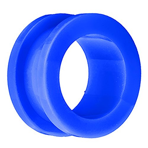 Piersando Flesh Tunnel Ohr Plug Piercing Ohrpiercing Schraub Acryl Kunststoff 16 mm Blau Piersando Flesh Tunnel Ohr Plug Piercing Ohrpiercing Schraub Acryl Kunststoff 16 mm Blau von Piersando