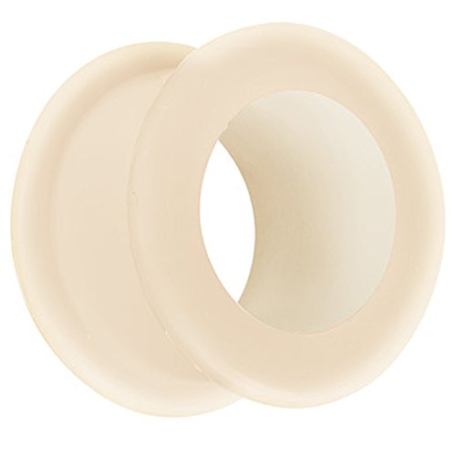 Piersando Silikon Flesh Tunnel Ohr Plug Piercing Ohrpiercing Extra Big Flexibel Weich Soft XXL 12mm Hautfarbe Piersando Silikon Flesh Tunnel Ohr Plug Piercing Ohrpiercing Extra Big Flexibel Weich Soft XXL 12mm Hautfarbe von Piersando