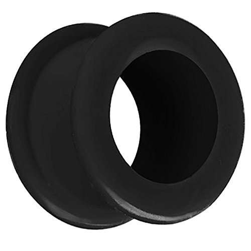 Piersando Silikon Flesh Tunnel Ohr Plug Piercing Ohrpiercing Extra Big Flexibel Weich Soft XXL 14mm Schwarz Piersando Silikon Flesh Tunnel Ohr Plug Piercing Ohrpiercing Extra Big Flexibel Weich Soft XXL 14mm Schwarz von Piersando