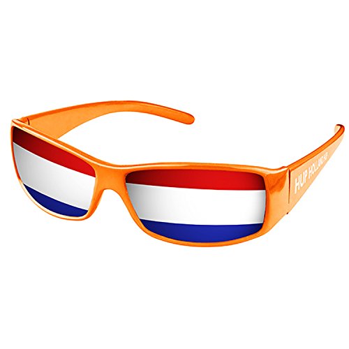 Piersando Sonnenbrille Brille Fahne Fussball EM & WM Länderflagge Augen Fanartikel Land Flagge Niederlande Piersando Sonnenbrille Brille Fahne Fussball EM & WM Länderflagge Augen Fanartikel Land Flagge Niederlande von Piersando