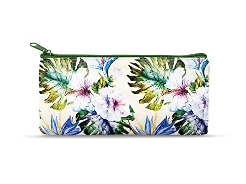 Pigna, Umschlag aus Baumwolle, Natur Blumen 10x22 cm, Florale Fantasie mit weißem Hintergrund, 1 Pigna, Umschlag aus Baumwolle, Natur Blumen 10x22 cm, Florale Fantasie mit weißem Hintergrund, 1 von Pigna