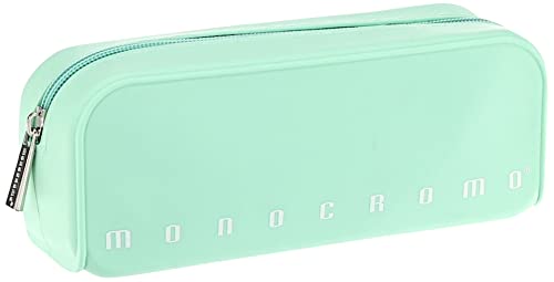 Pigna, Weicher Silikon-Trousse-Beutel, einfarbig pastellfarben, 20x6x7,5 cm, Farbe zartgrün, einzeln verpackt Pigna, Weicher Silikon-Trousse-Beutel, einfarbig pastellfarben, 20x6x7,5 cm, Farbe zartgrün, einzeln verpackt von Pigna