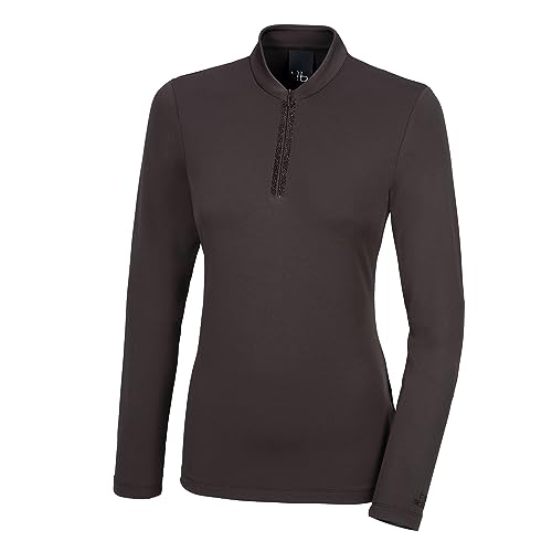 PIKEUR Damen Shirt ZIP SHIRT mit Strass Selection Herbst/Winter 2023/2024 von Pikeur