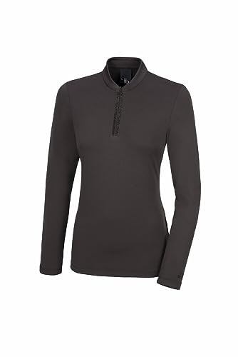 PIKEUR Damen Shirt ZIP SHIRT mit Strass Selection Herbst/Winter 2023/2024 von Pikeur