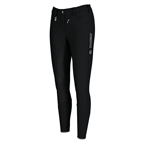 PIKEUR Damen Vollbesatz Reithose LUCINDA GRIP, Unisex, Schwarz von Pikeur