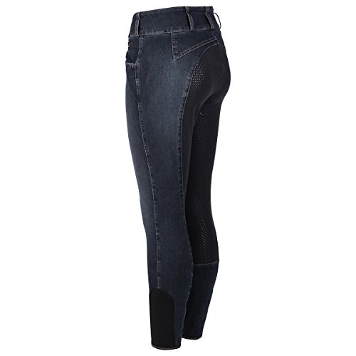 Pikeur Damen Vollbesatz Reithose Candela Jeans Grip von Pikeur