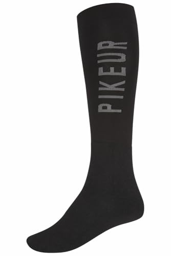 Pikeur Knee Socks Studs Damen Socken Black Sports HW 2024, Größe:39-41 von Pikeur