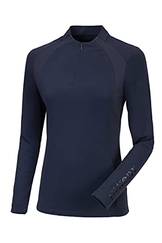 Pikeur Marla Damen Zip Shirt Unterziehrolli Dark Navy HW 2021, Größe:46 von Pikeur