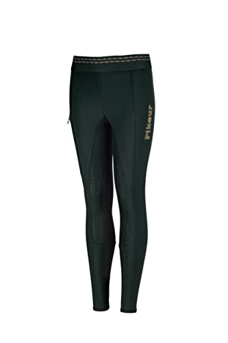 Pikeur Young Star Reithose Ida Grip Athleisure in Dark Green, Größe:158 Pikeur Young Star Reithose Ida Grip Athleisure in Dark Green, Größe:158 von Pikeur