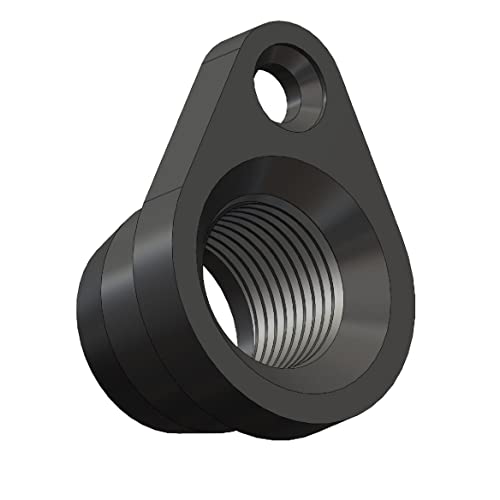 Pilo S61 Kontermutter für Cube D830 Kettenschaltung (1 Stück, Schwarz, Aluminium, M12x1) Pilo S61 Kontermutter für Cube D830 Kettenschaltung (1 Stück, Schwarz, Aluminium, M12x1) von Pilo