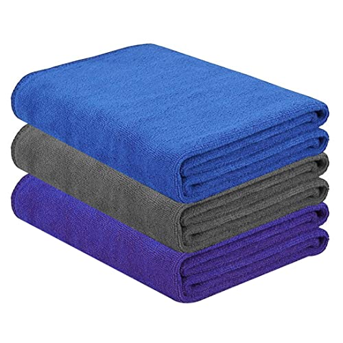 Fitnesshandtücher Fitnessstudio Handtücher Mikrofaser Sport schnell trocknend absorbierende Workout -Schweißtücher für Yoga Camping Travel 3 PCs von Pineeseatile